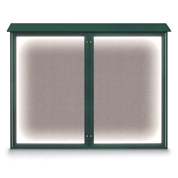 Double Door Enclosed Indoor Letterboard
